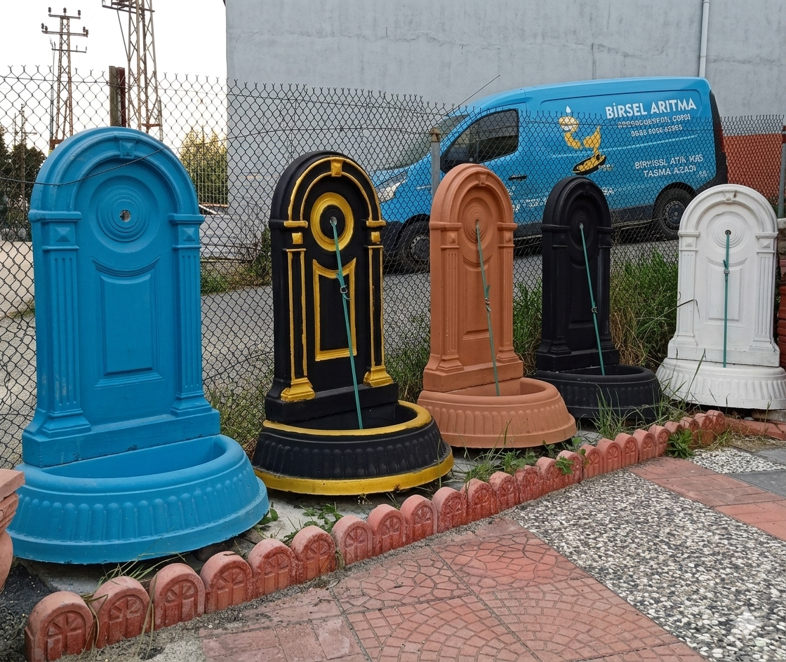 Mega Boy Beton Çeşme | Bahçe Çeşmesi Modelleri İstanbul – Sancaktar Beton